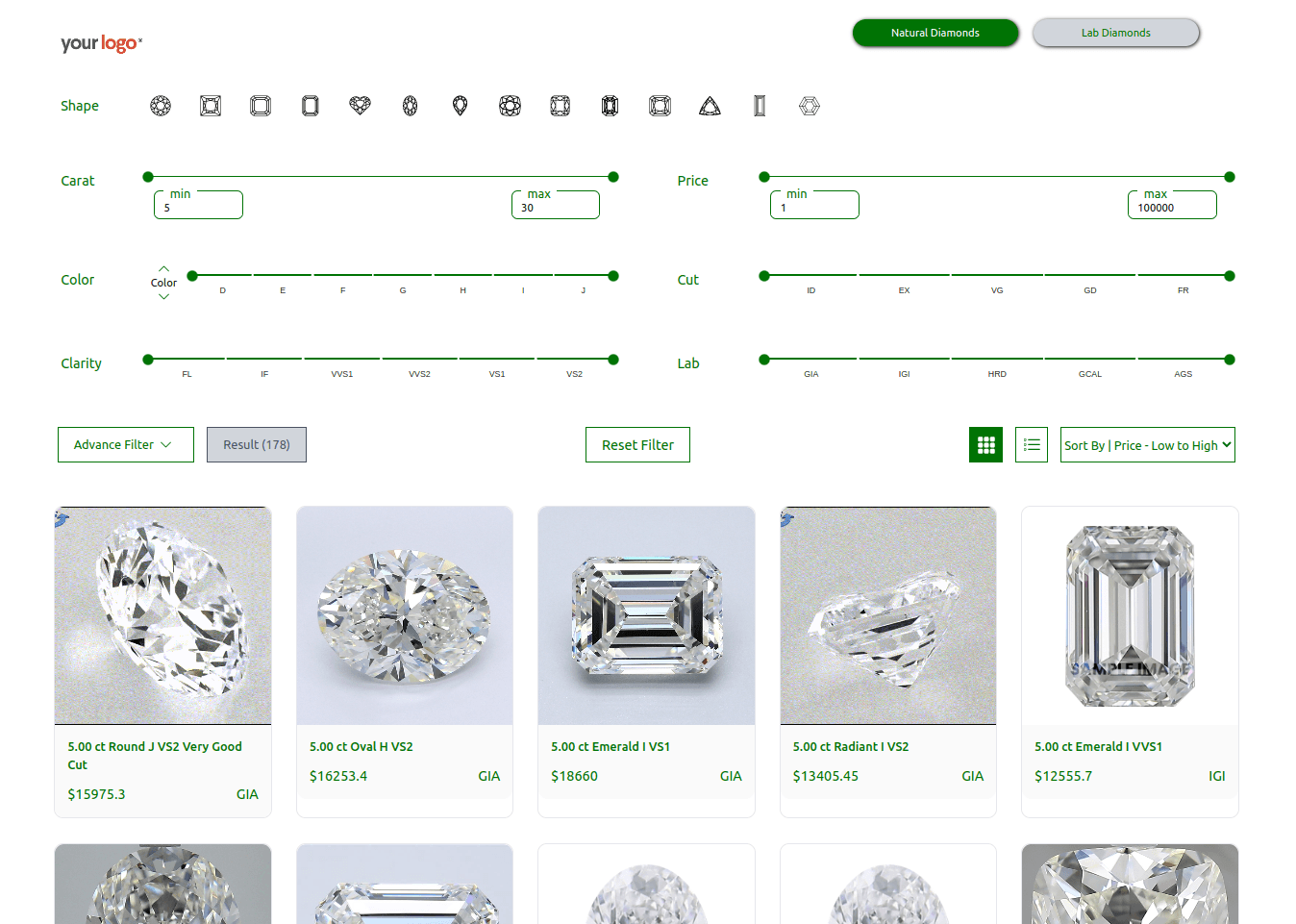 The Diamond Port — Whitelabel
